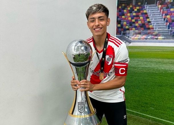 River blinda al juvenil Agustín Ruberto con la cláusula de rescisión más alta del plantel