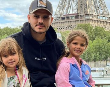 Icardi firmó un contrato para estar con sus hijas y no lo estaría cumpliendo