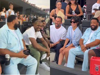 Los famosos que acompañaron a Messi en su segundo partido en Inter Miami