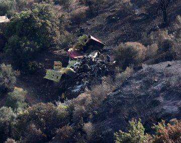 Grecia: se estrelló un avión hidrante y murieron los pilotos