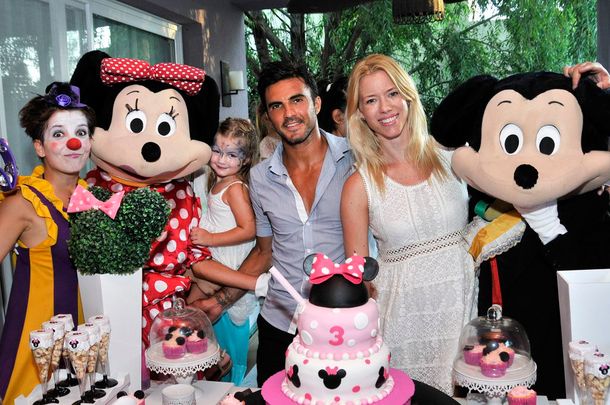 Así fue el festejo de cumpleaños de la hija de Nicole Neumann y Fabián Cubero