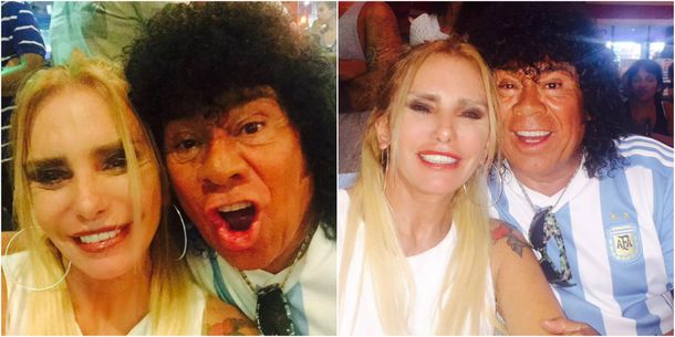 Las fotos del encuentro de la Mona Jiménez y la hermana de Fabián Rodríguez en Miami