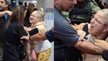 Así fue la violenta agresión de una libertaria a un fotógrafo: Andate, kukardo de mierda