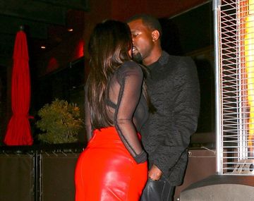 Kim Kardashian y su novio, Kayne West