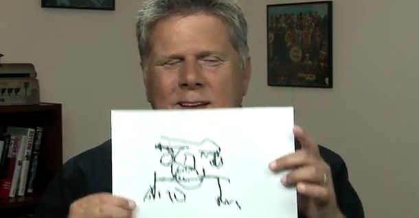 Un ciego de nacimiento dibuja cosas que nunca vio