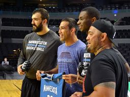 choque de pesados: la ufc y la nba se vieron las caras en mexico choque de pesados: la ufc y la nba se vieron las caras en mexico