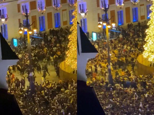 Madrid: tres detenidos en el festejo de los hinchas argentinos por el campeonato mundial