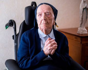 La mujer más anciana de Europa venció al coronavirus