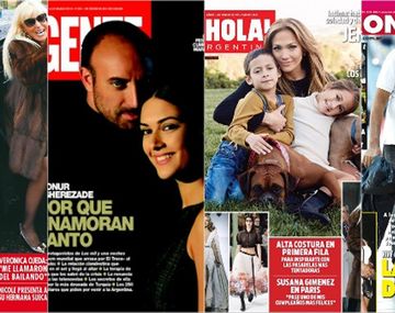 Mirá las tapas de las revistas de esta semana