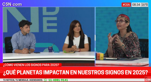 Los signos en 2025: Jimena La Torre contó que habrá cambios muy importantes para todos