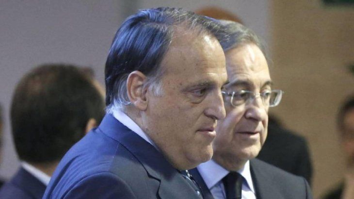 Presidente de la Liga española denunció años de amenazas de Florentino Pérez