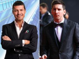 en telefe piensan que tinelli es como lionel messi en telefe piensan que tinelli es como lionel messi