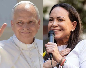 El papa León XIV recibió a María Corina Machado en el Vaticano