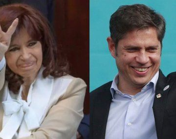 Cristina y Axel Kicillof