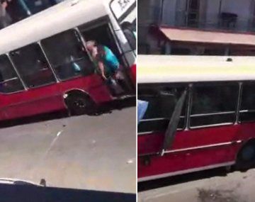Incidentes con hinchas de Racing en Villa Zavaleta