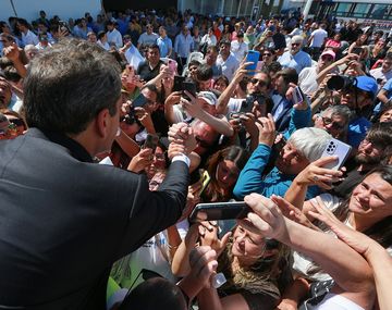 Sergio Massa prometió bajar retenciones al trigo