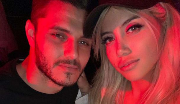 Reconciliación hot: el video del beso de Wanda Nara a Mauro Icardi