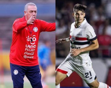 Muere en la cancha: Gustavo Alfaro minimizó el cruce entre Bobadilla y Navarro