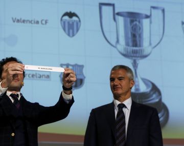 Se sortearon las semis de la Copa del Rey: Barcelona irá ante Valencia