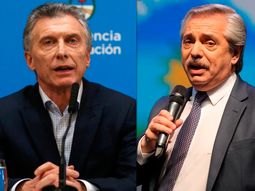 Mauricio Macri y Alberto Fernández&nbsp;