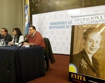 Homenajearon a Eva Perón en el Congreso