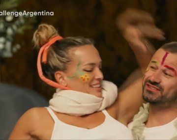 The Challenge: el baile hot de Claudia Albertario a Rodrigo Mora