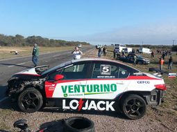 el grave accidente que sufrio el equipo de un reconocido piloto el grave accidente que sufrio el equipo de un reconocido piloto