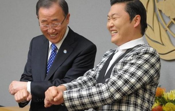 Ban Ki-Moon también bailó el Gangnam Style