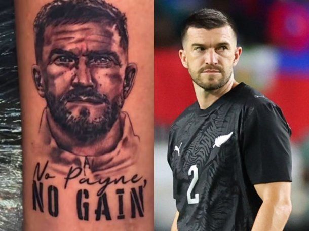 Es un montón: un argentino se tatuó a Tim Payne y el futbolista le respondió