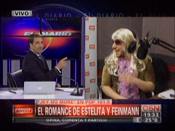 Eduardo Feinmann conquistó a Estelita en un dúplex lleno de amor