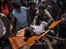 Los palestinos aceptaron el alto el fuego de 72 horas propuesto por Egipto