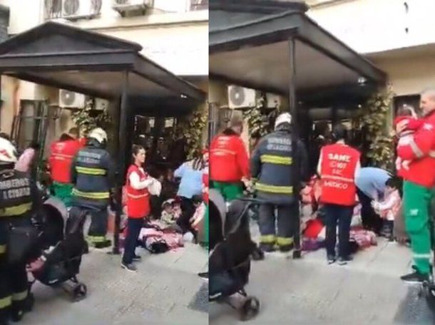 evacuaron un jardín de infantes por un escape de gas evacuaron un jardín de infantes por un escape de gas