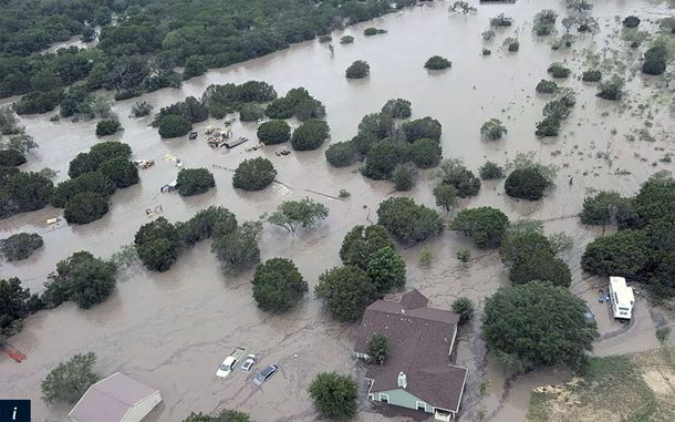 Devastadoras inundaciones en Texas.