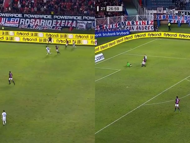 Insólito: el claro error que omitió el árbitro en San Lorenzo vs Godoy Cruz