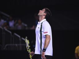 Delbonis luchó pero no pudo frente al gigante