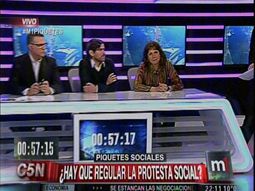 #m1Piquetes: ¿Debe regularse la protesta social?