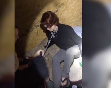 La mujer estuve encerrada dos meses