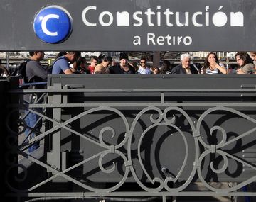 La línea C funcionará con servicio reducido durante el fin de semana por obras