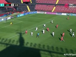 de arco a arco: seis toques y golazo de argentinos juniors de arco a arco: seis toques y golazo de argentinos juniors