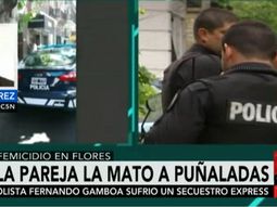 femicidio en flores: la pareja la mato a punaladas femicidio en flores: la pareja la mato a punaladas