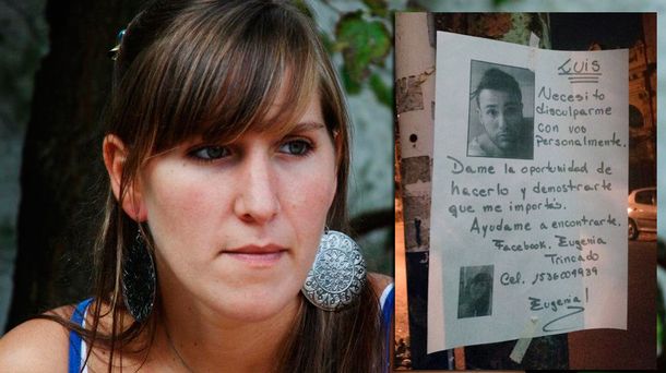 Lo conoció por Tinder y ahora empapeló Palermo para volver a encontrarlo