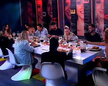 Gran hermano: en la cena de nominados