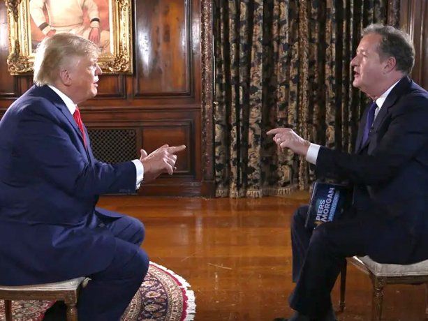 El desplante de Donald Trump en plena a entrevista a famoso periodista británico