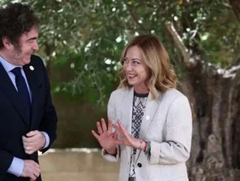 Los detalles de la cena de Javier Milei con Giorgia Meloni en la Quinta de Olivos