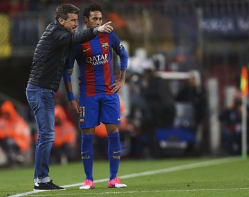 Unzué y Neymar, una relación rota