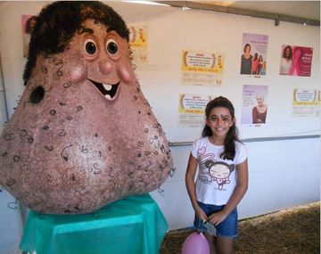 La extraña manera para concientizar sobre el cáncer en Brasil