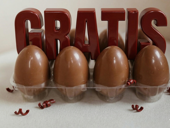 Fiesta del Chocolate: cuándo y dónde regalan 12.000 huevos de Pascua después de batir un récord Guinness