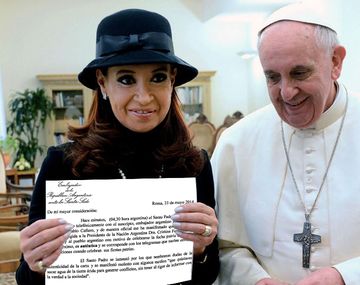 Cristina llega a Roma para encontrarse con Francisco