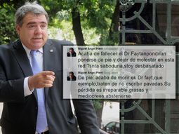 Furor en Twitter por el fallido homenaje de Pierri a Fayt. Furor en Twitter por el fallido homenaje de Pierri a Fayt.