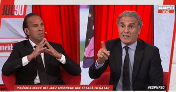 El cruce entre Ruggeri y el Mono Navarro Montoya por el gesto de Alcaraz